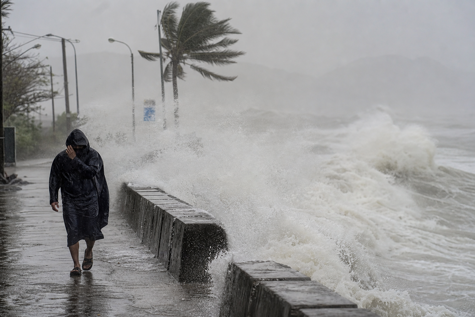 Super Typhoon Ba Vi Batters South China Sea